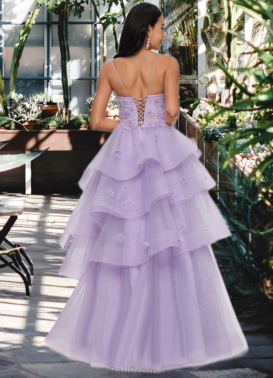 Karsyn Ball-Gown/Princess Sweetheart Floor-Length Tulle Prom Dresses With Beading Sequins HJP0022204