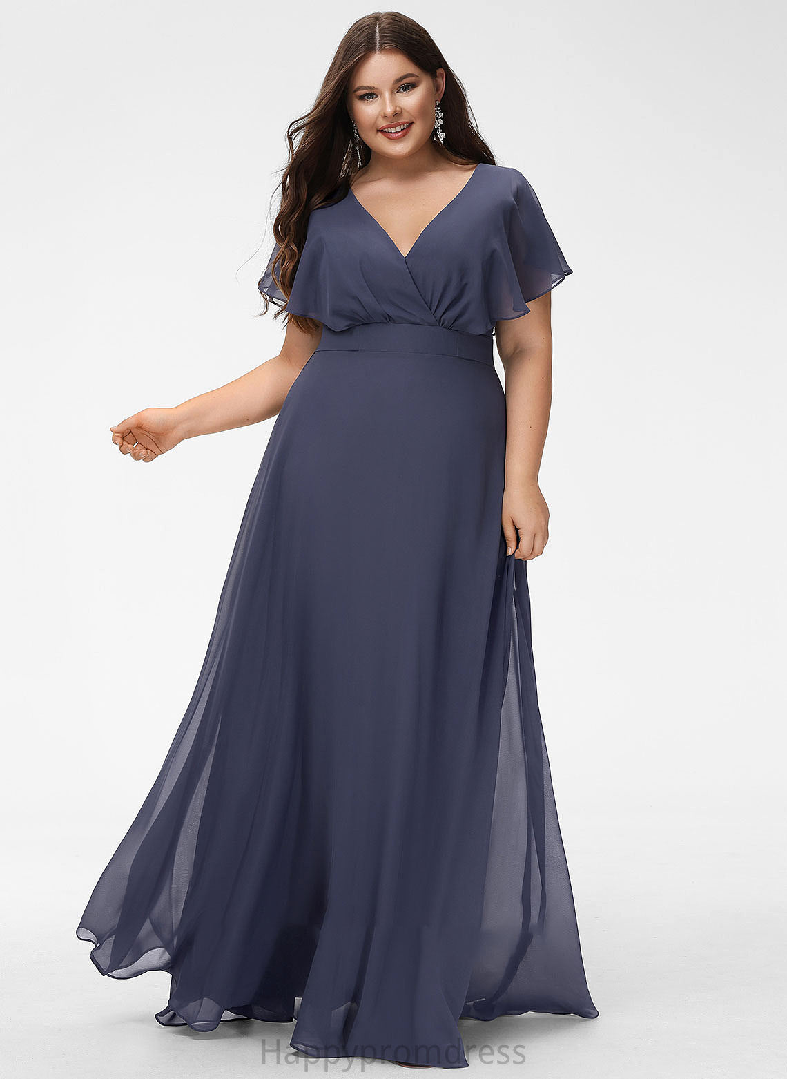 Neckline Fabric Silhouette Length V-neck Floor-Length A-Line Straps Gabriella Floor Length Sheath/Column Sleeveless Bridesmaid Dresses