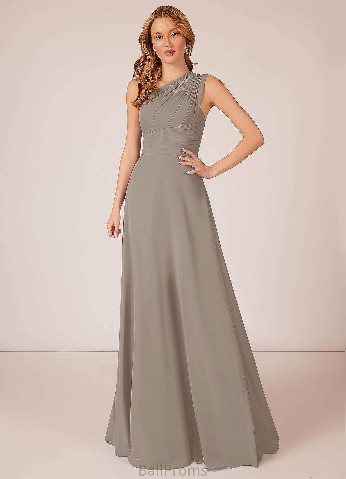 Zara Natural Waist Floor Length Sleeveless Sweetheart A-Line/Princess Bridesmaid Dresses