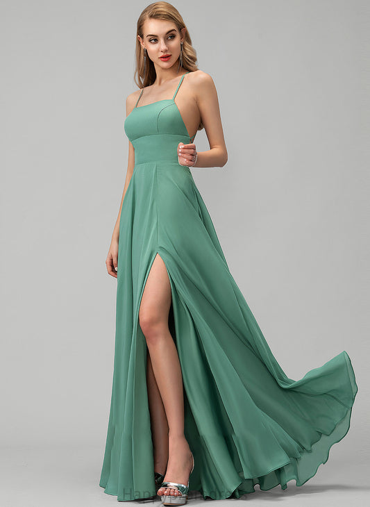 Length Neckline Fabric Silhouette Straps SquareNeckline A-Line Floor-Length Tanya Floor Length Sheath/Column Sleeveless Bridesmaid Dresses