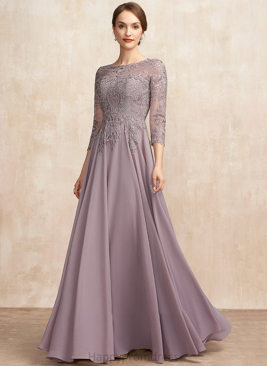 Lace Bride Sequins A-Line Neck the Jocelynn Dress of Mother of the Bride Dresses Floor-Length Chiffon Scoop Mother With