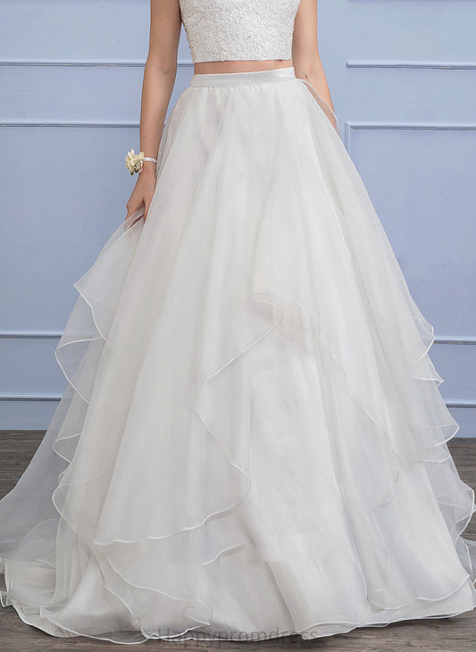 Wedding Sweep Wedding Dresses Train Skirt Organza Elsie Separates