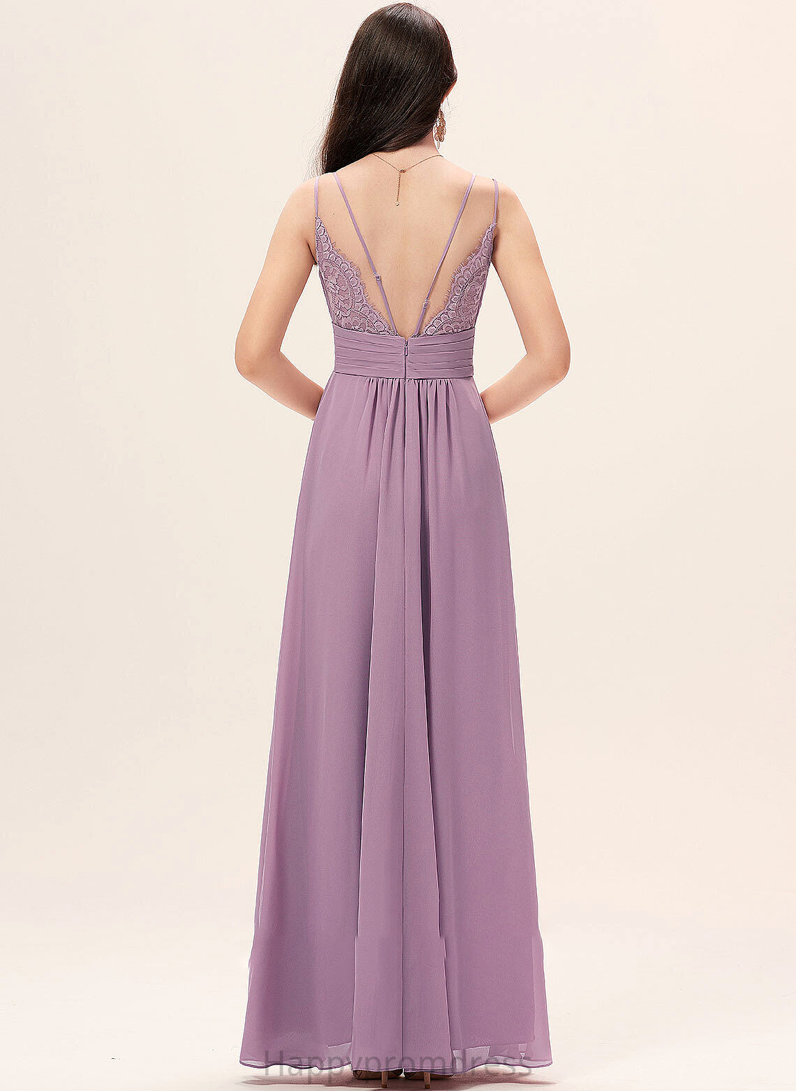 Floor-Length Sweetheart Fabric A-Line Length Straps Silhouette Neckline Tara Scoop Sleeveless A-Line/Princess Bridesmaid Dresses