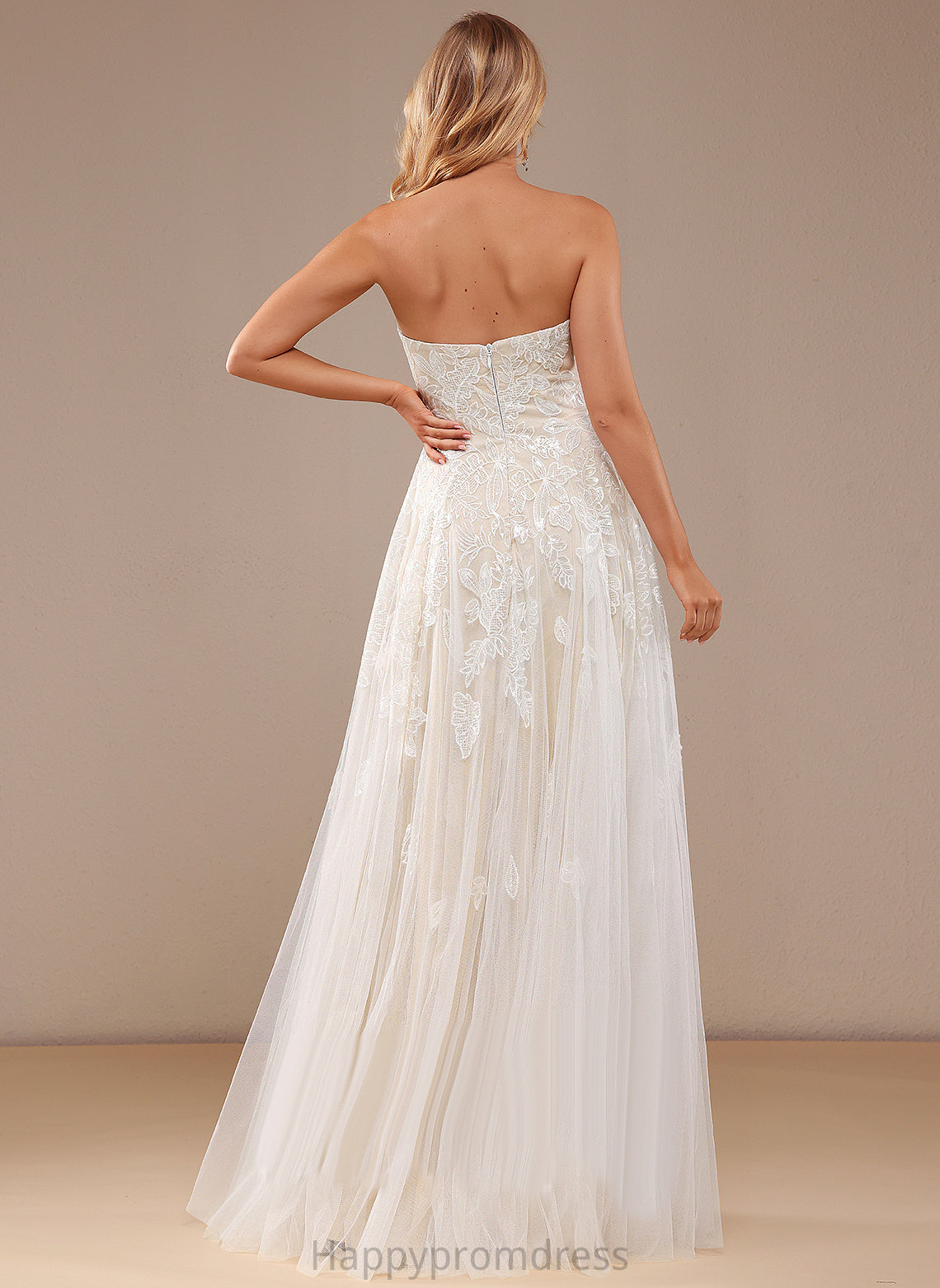 With Lace Sequins Floor-Length Daniella Dress Wedding Dresses Sweetheart Wedding A-Line